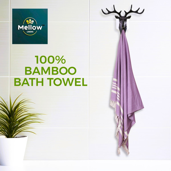 Bamboo Bath Towel - Classic Lilac